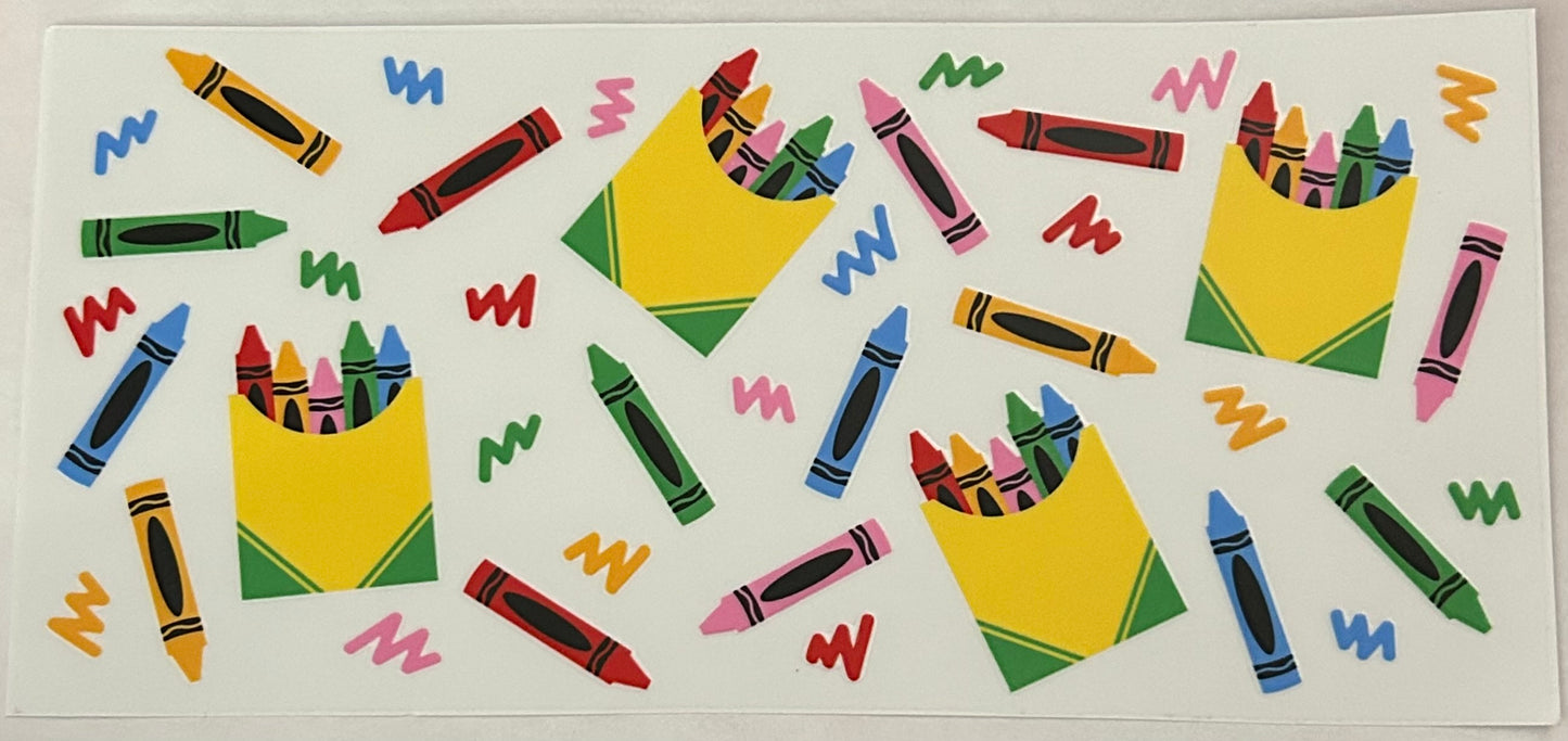 Crayon Cup Wraps