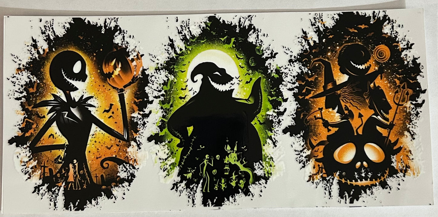Nightmare Before Christmas Cup Wraps