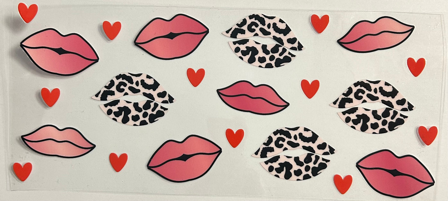 Lips Cup Wrap
