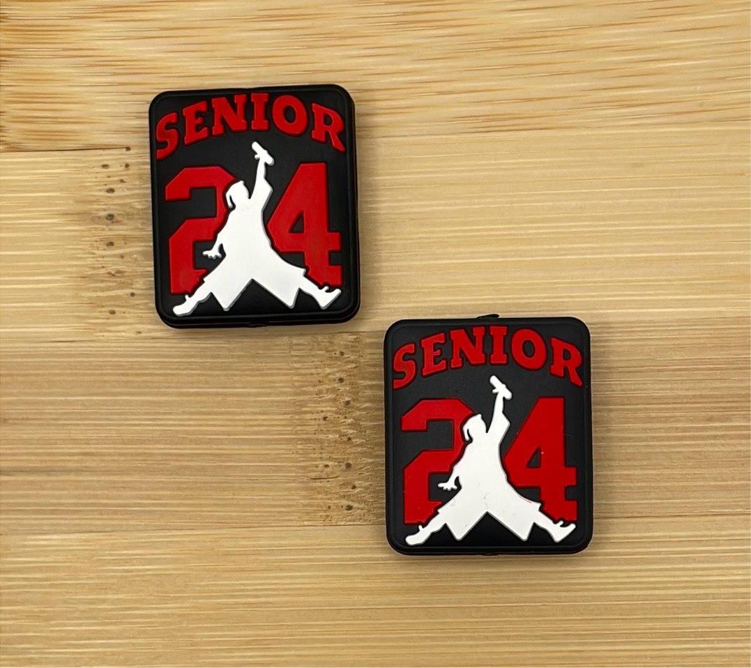 Senior 24 Graduation Focal Bead
