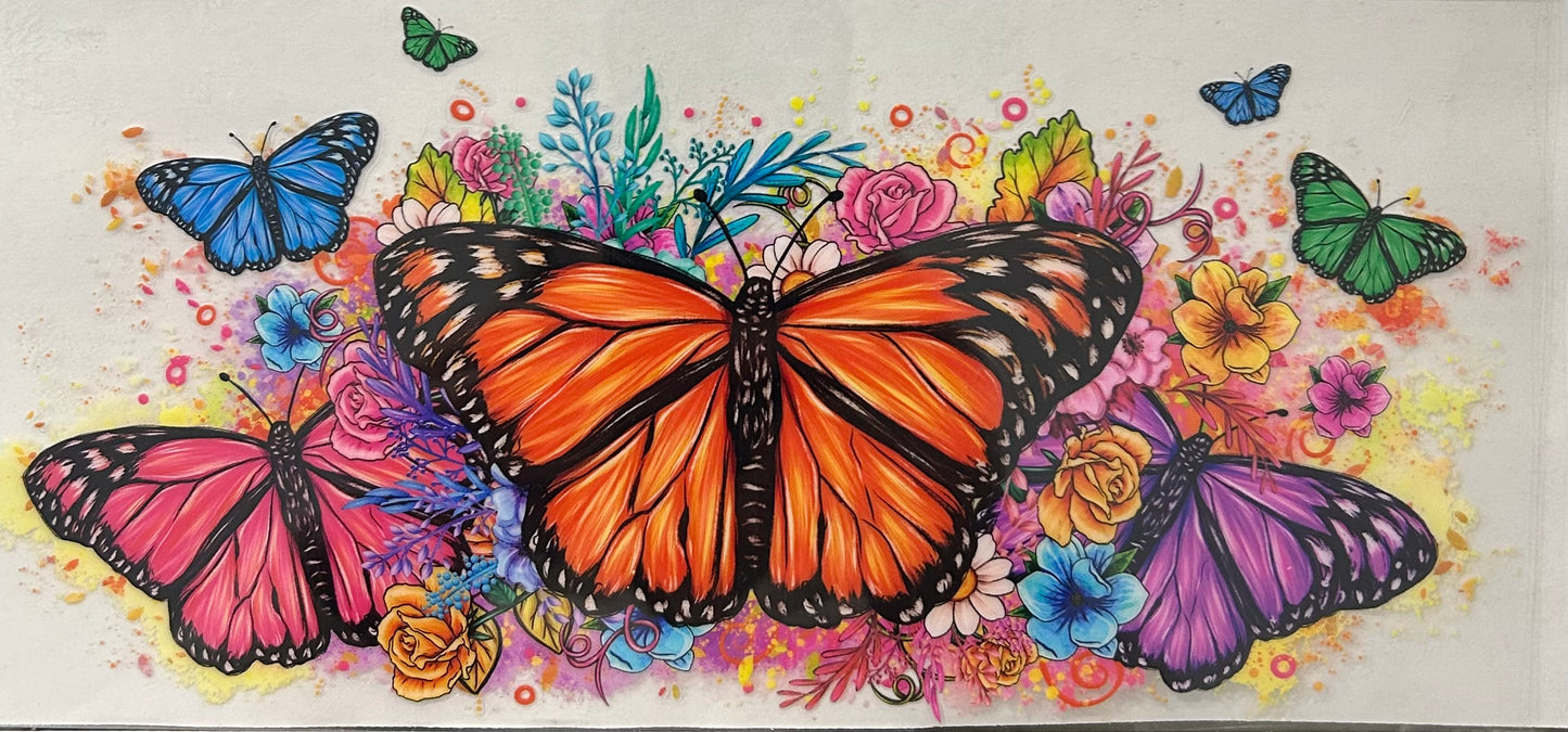 Monarch Butterflies Cup Wrap