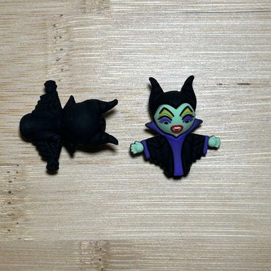 3D Malificent Focal Bead
