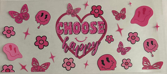Choose Happy Cup Wrap