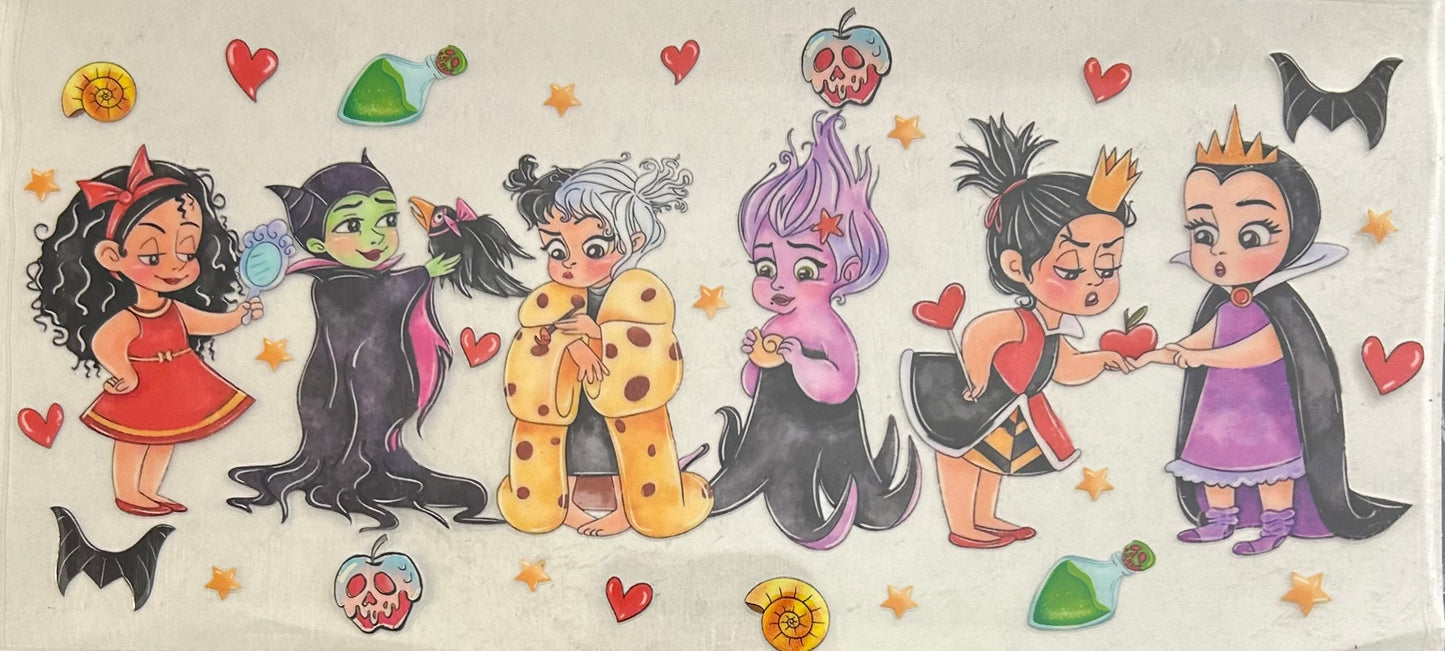 Baby Girl Villians Cup Wrap