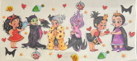 Baby Girl Villians Cup Wrap