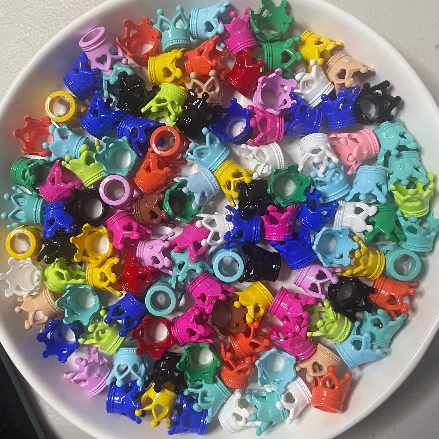 Colorful Acrylic Crowns