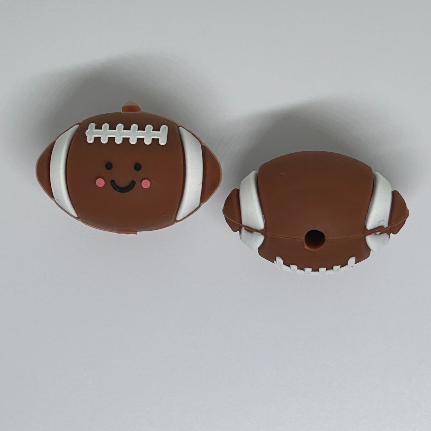 3D Football Focal Bead