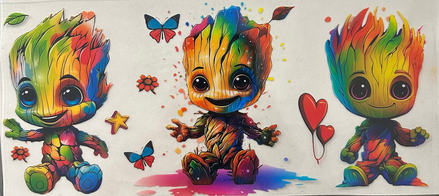 Rainbow Baby Groot Cup Wrap