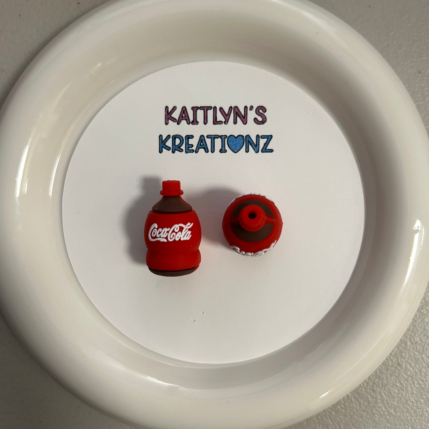 3D Coca Cola Bottle Focal Bead