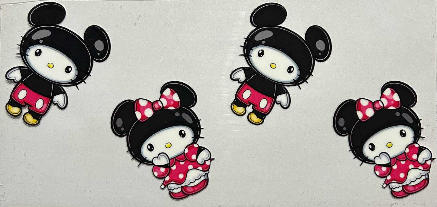 Hello Kitty Minnie & Mickey Cup Wrap