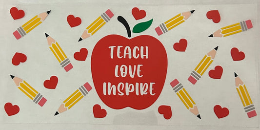 Teach Love Inspire Cup Wrap