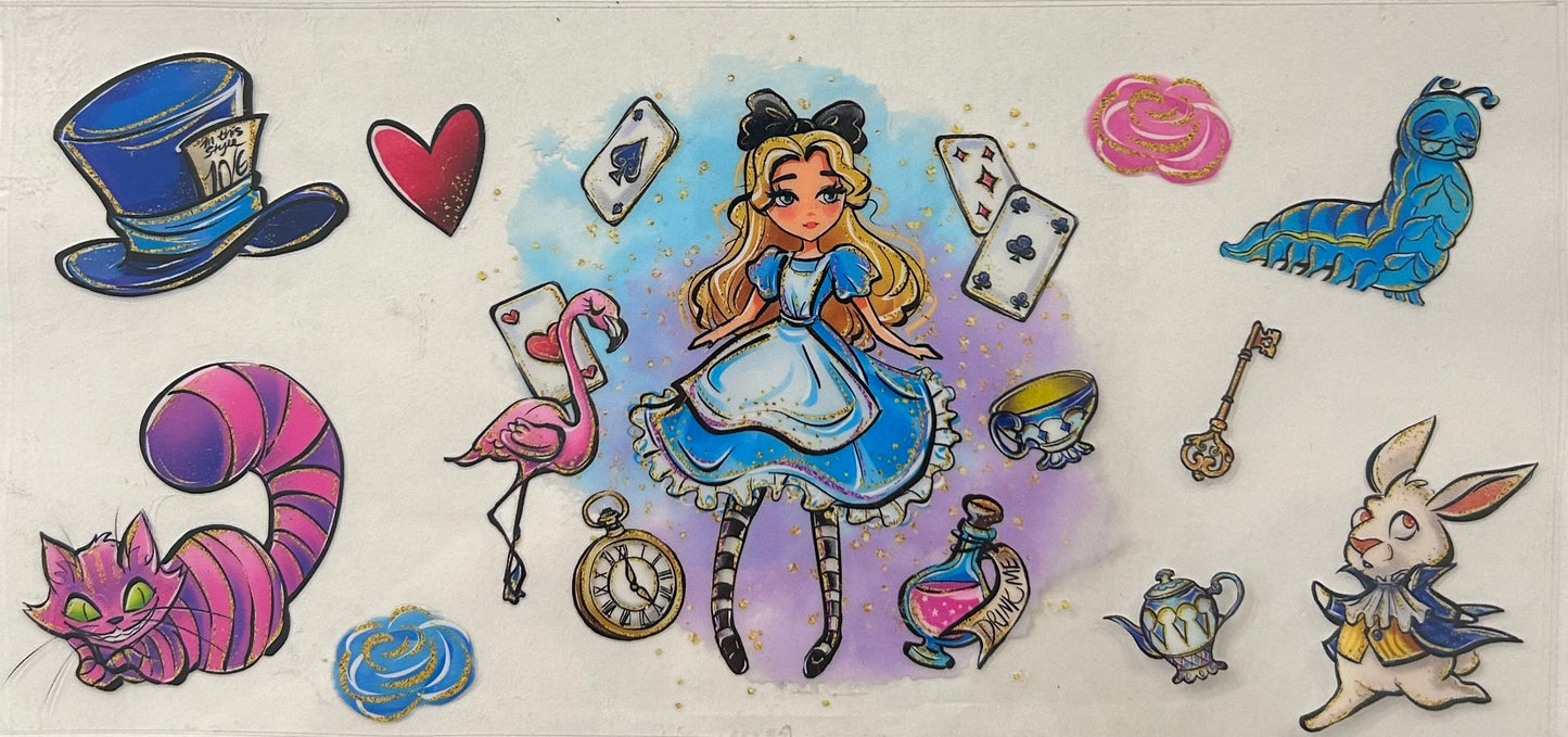 Alice in Wonderland Cup Wraps