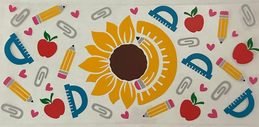 Sunflower Ruler Cup Wrap