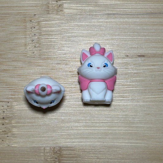 3D Marie Cat Focal Bead