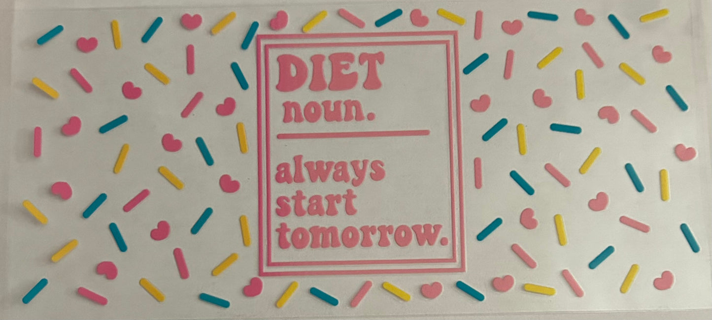 Diet Cup Wrap