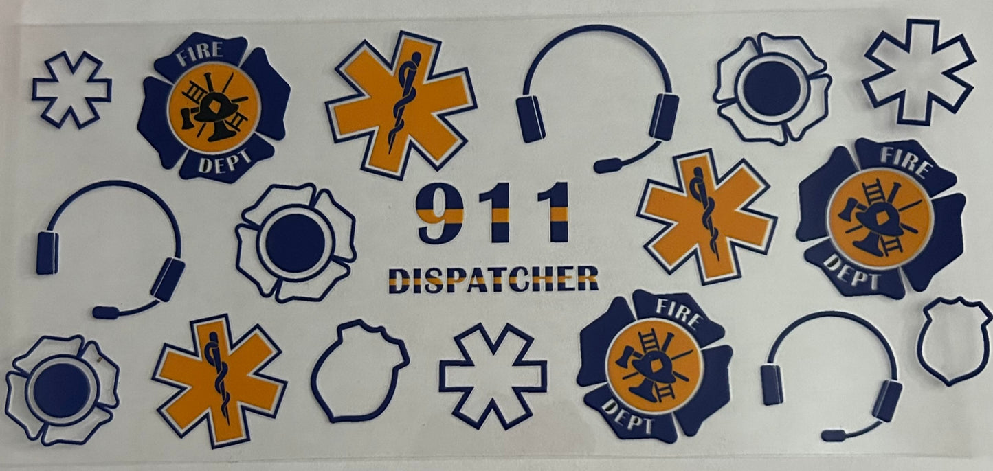 911 Dispatcher Cup Wrap