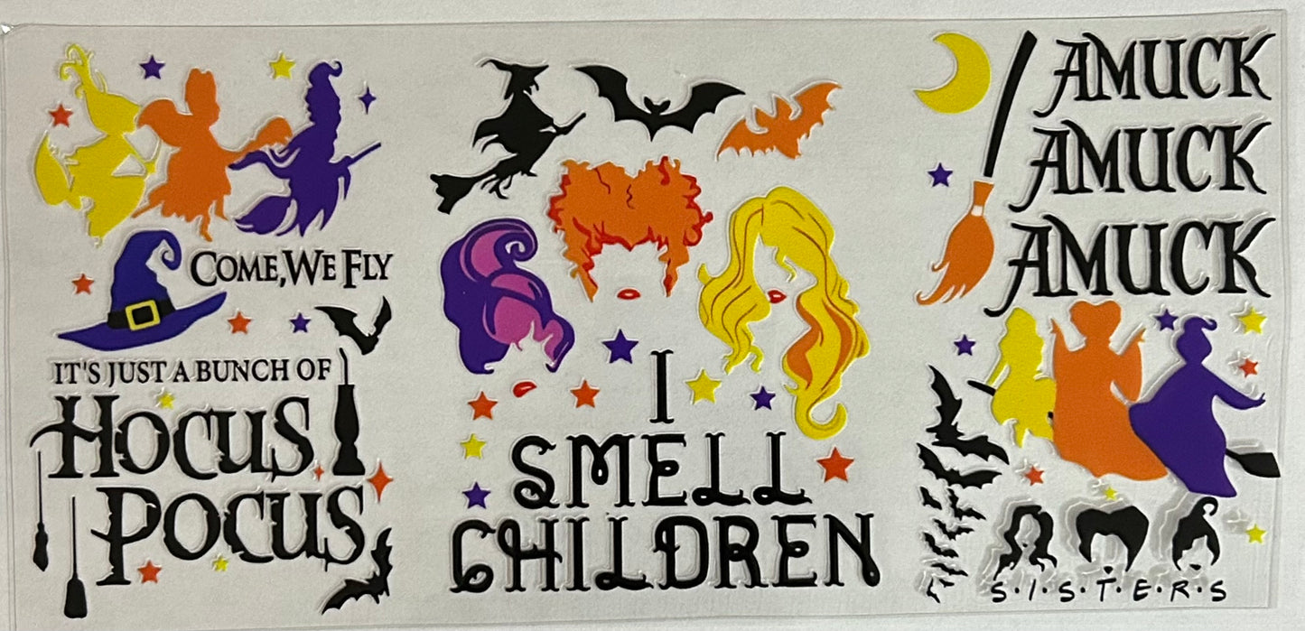 Hocus Pocus Cup Wraps