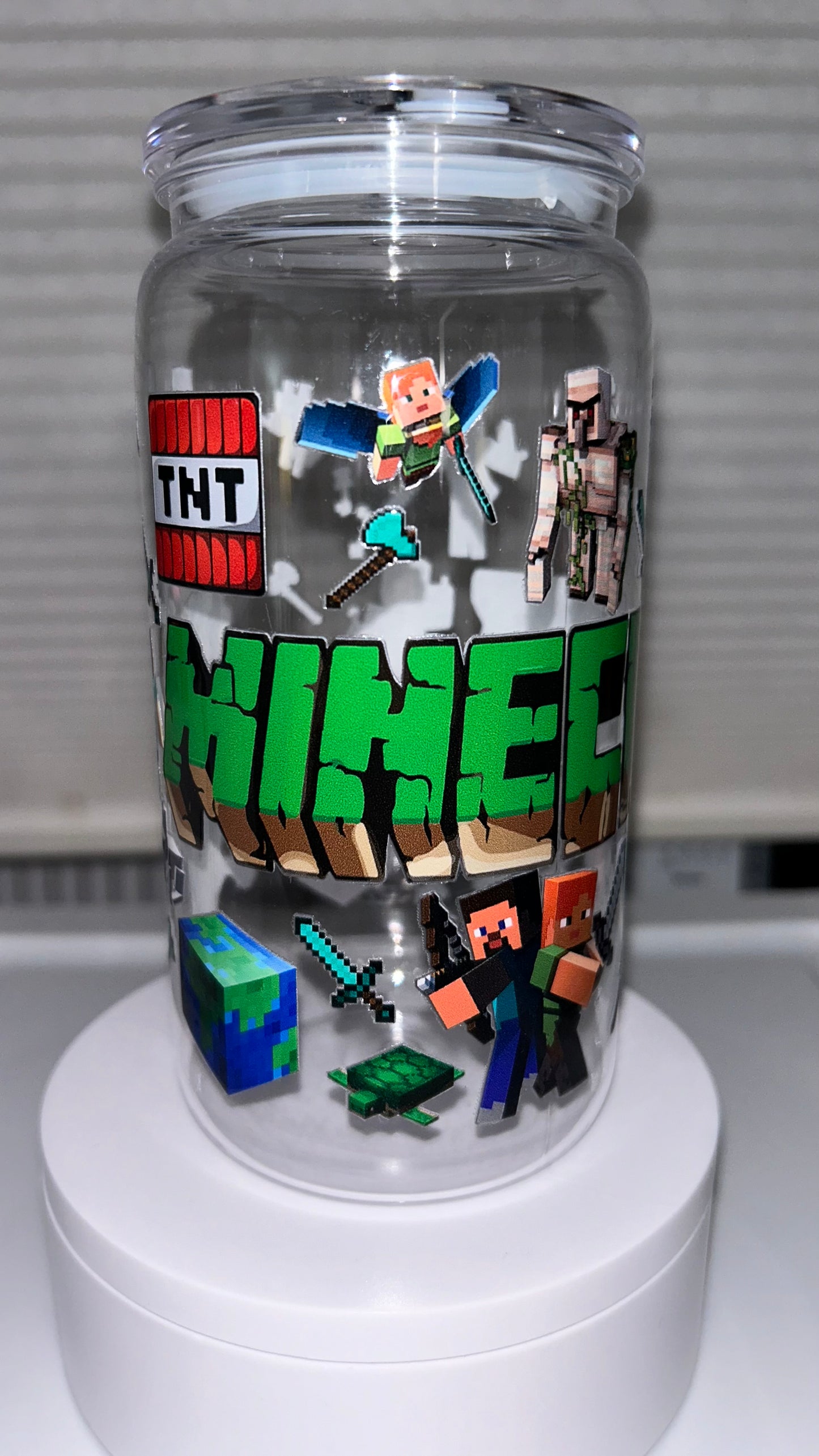 Minecraft 16oz Plastic Tumbler