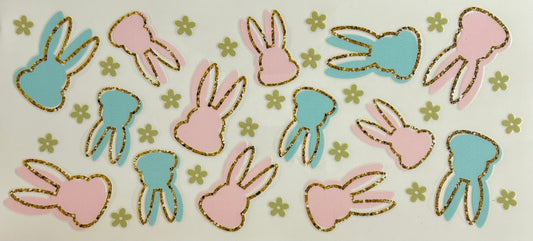 Glitter Bunnies Cup Wrap