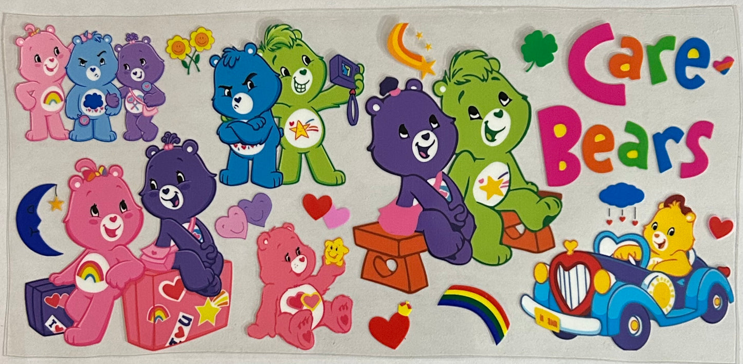 Care Bear Cup Wraps