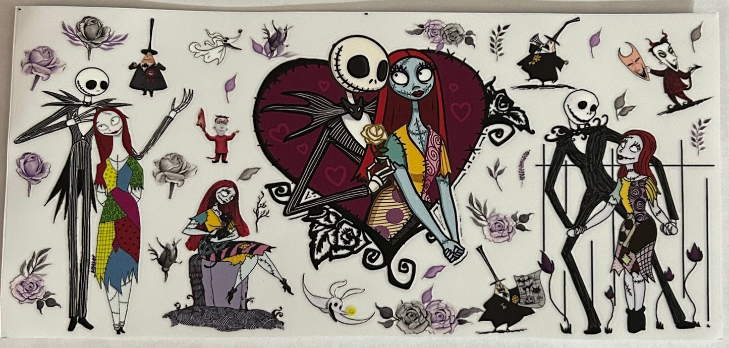 Nightmare Before Christmas Cup Wraps