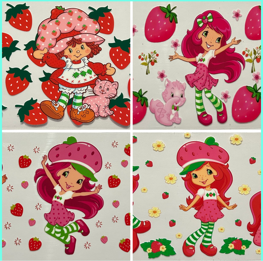 Strawberry Shortcake Cup Wraps