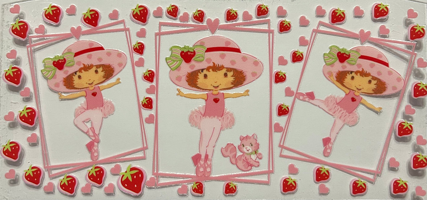 Strawberry Shortcake Cup Wraps