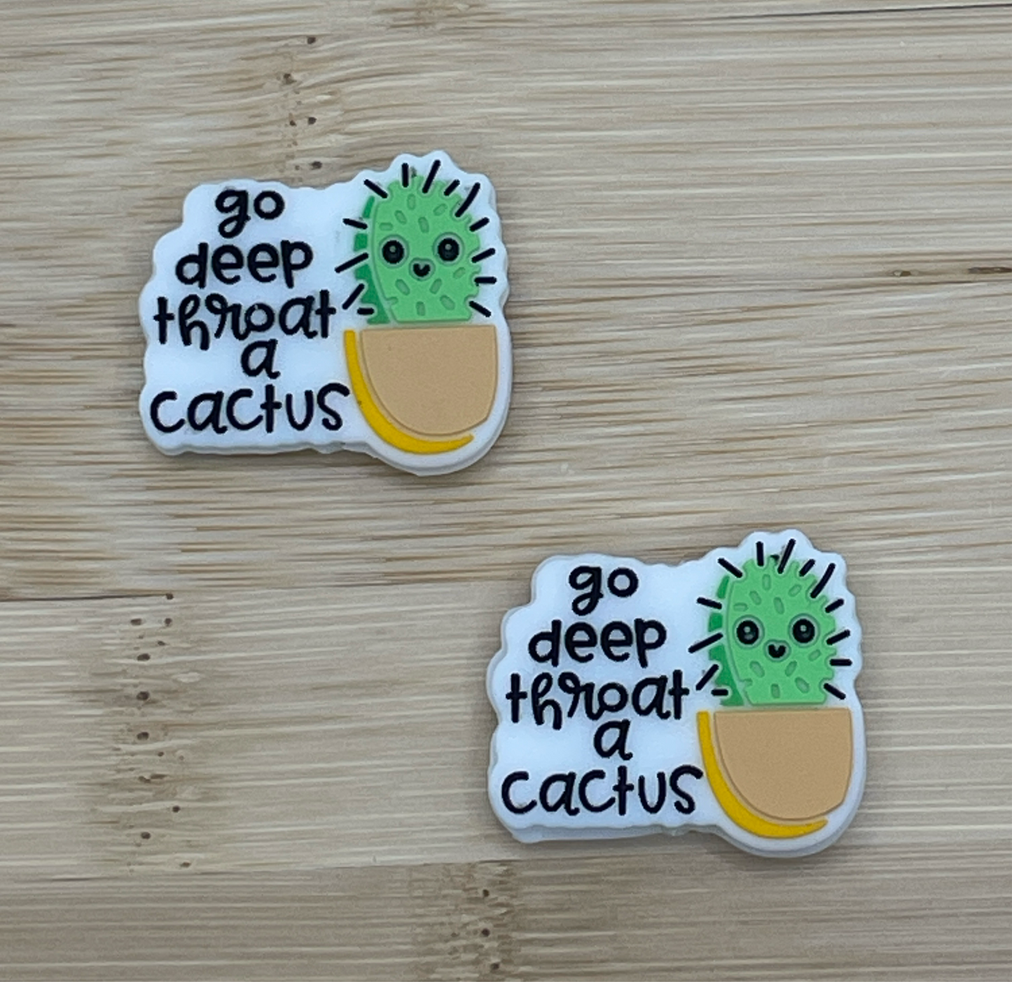 Go Deep Throat A Cactus Focal Bead