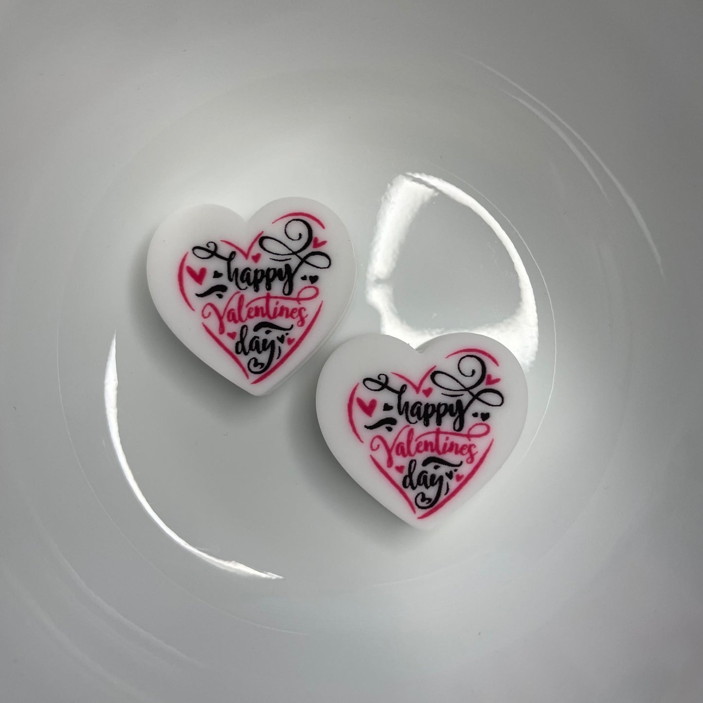 Happy Valentine’s Day Heart Focal Bead