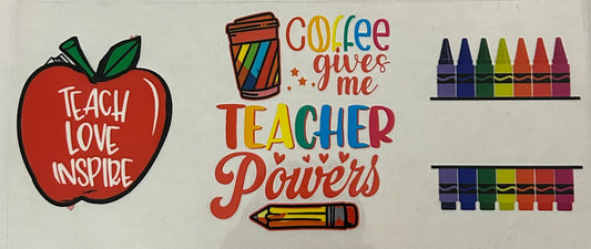 Teacher Powers Cup Wrap