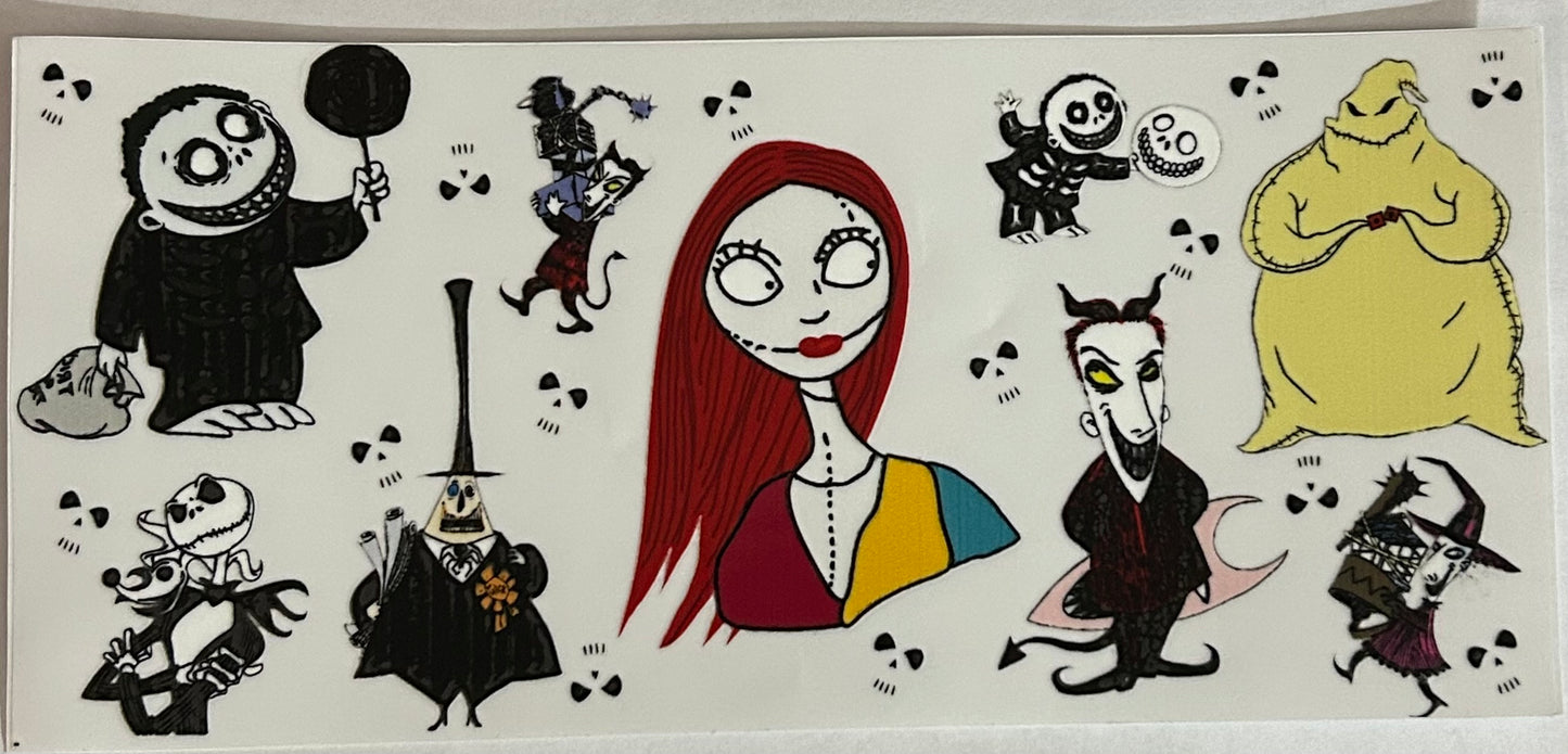 Nightmare Before Christmas Cup Wraps