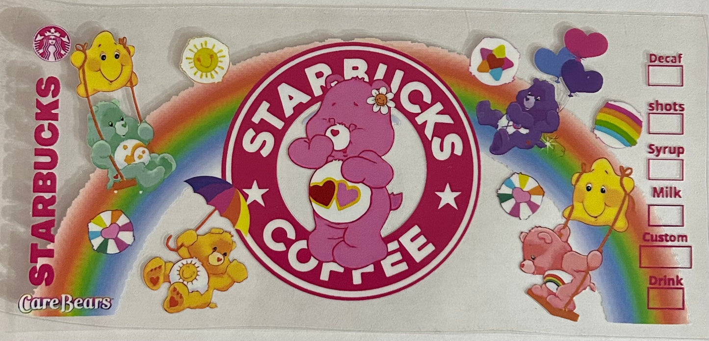 Care Bear Cup Wraps