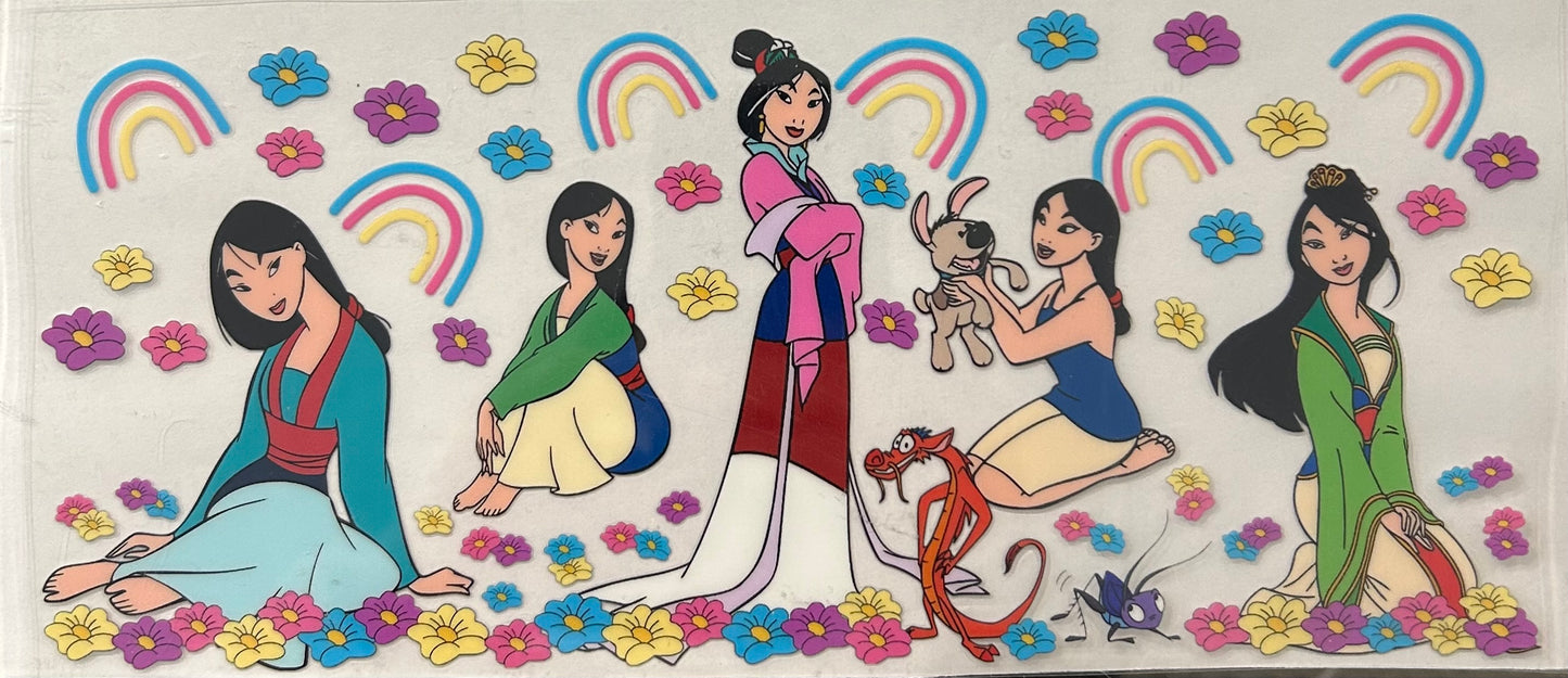 Princess Mulan Cup Wrap