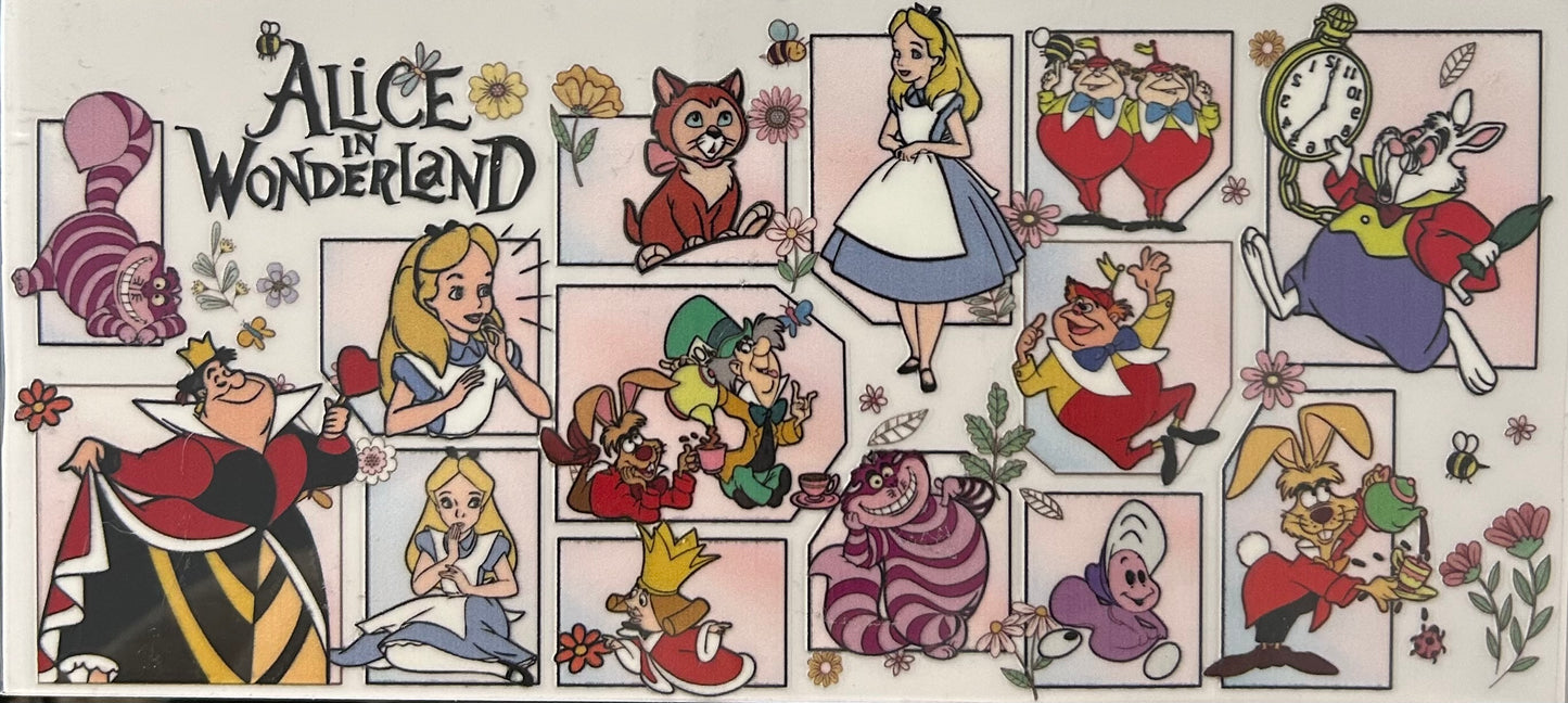 Alice in Wonderland Cup Wraps