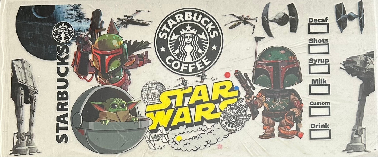 Star War Cup Wraps