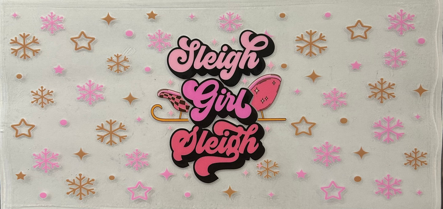 Sleigh Girl Sleigh Cup Wrap