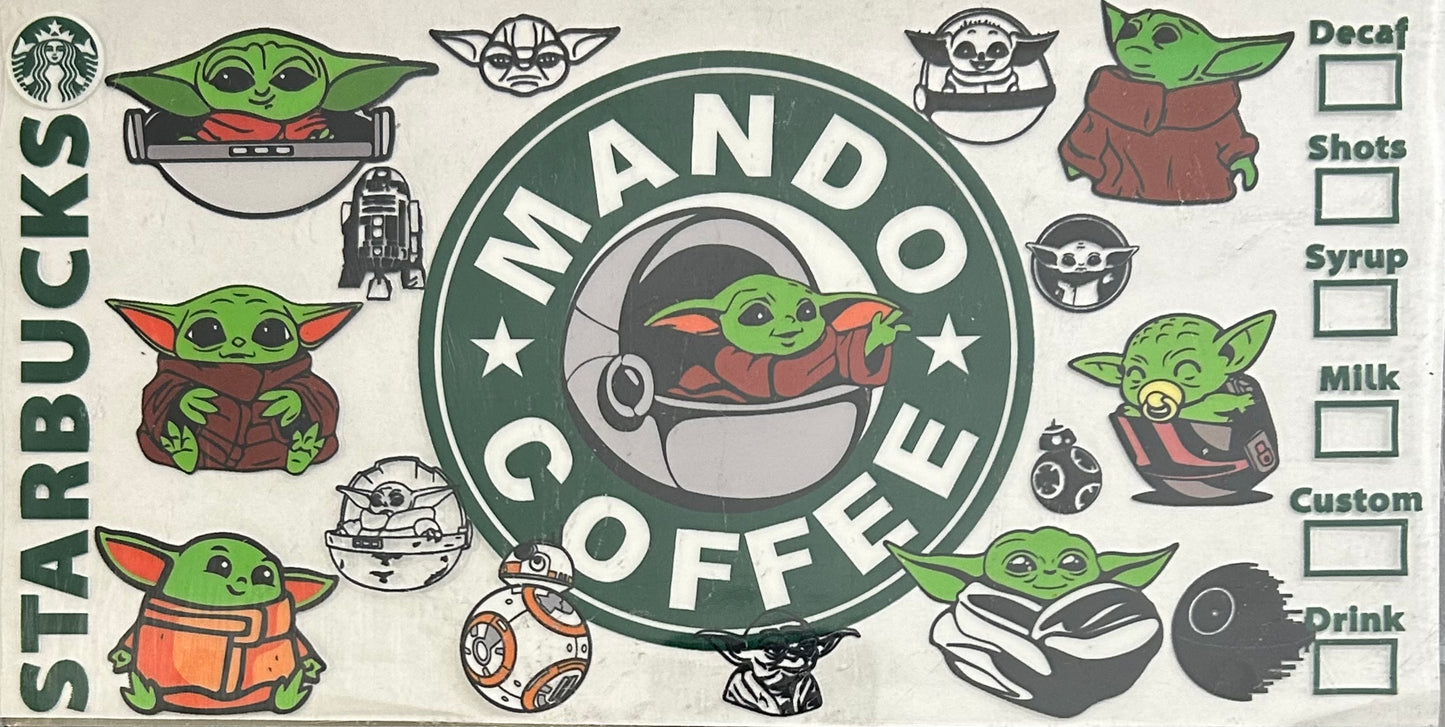Star War Cup Wraps