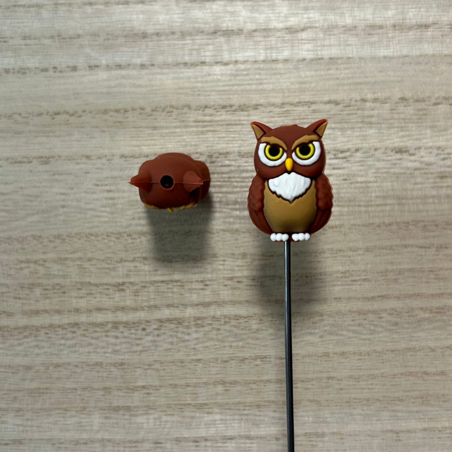 3D Owl Focal Bead