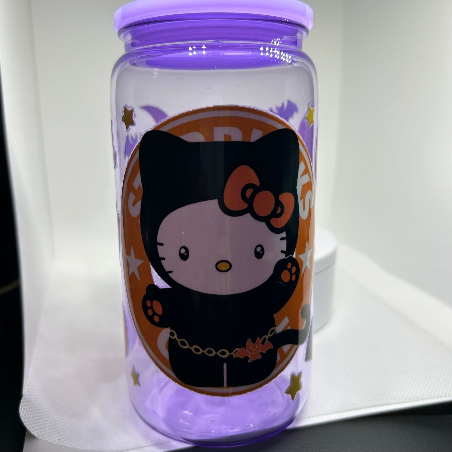 Halloween HK 16oz Plastic Tumbler