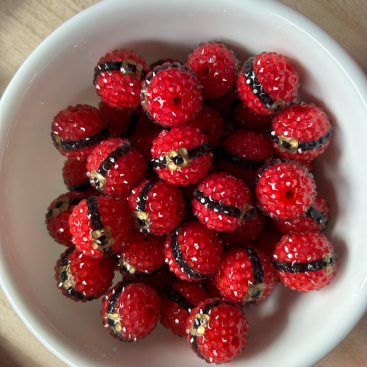 Santa Belt Jelly Rhinestone Beads