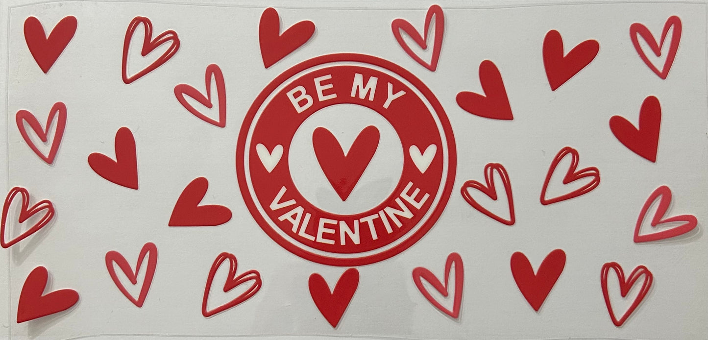 Be My Valentine Cup Wrap