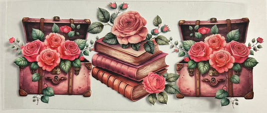 Rose Books Cup Wrap