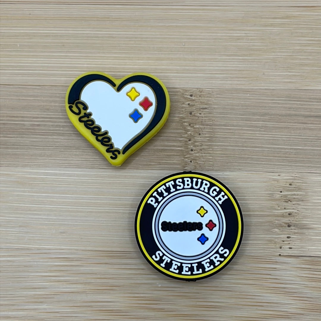 Steelers Football Focal Bead