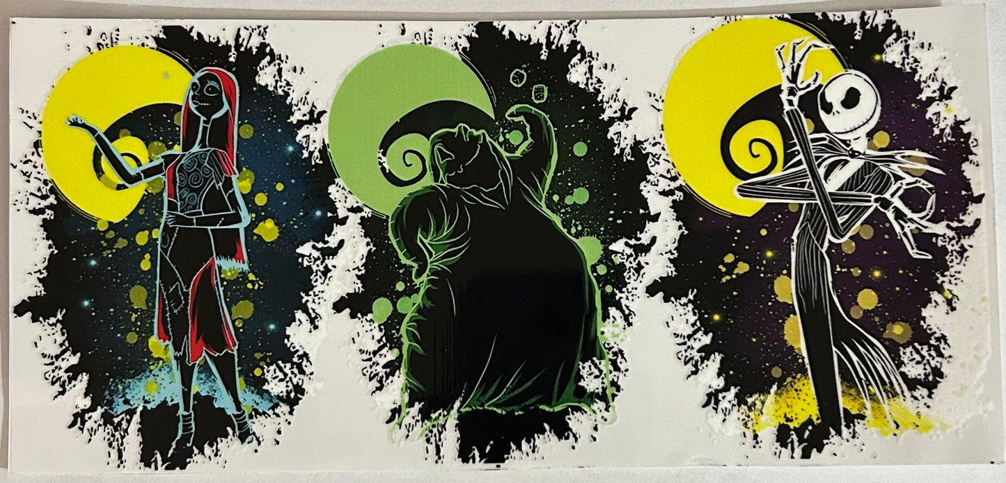 Nightmare Before Christmas Cup Wraps