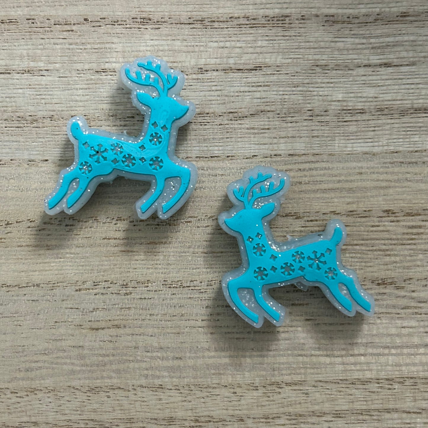 Snowflake Reindeer Focal Bead