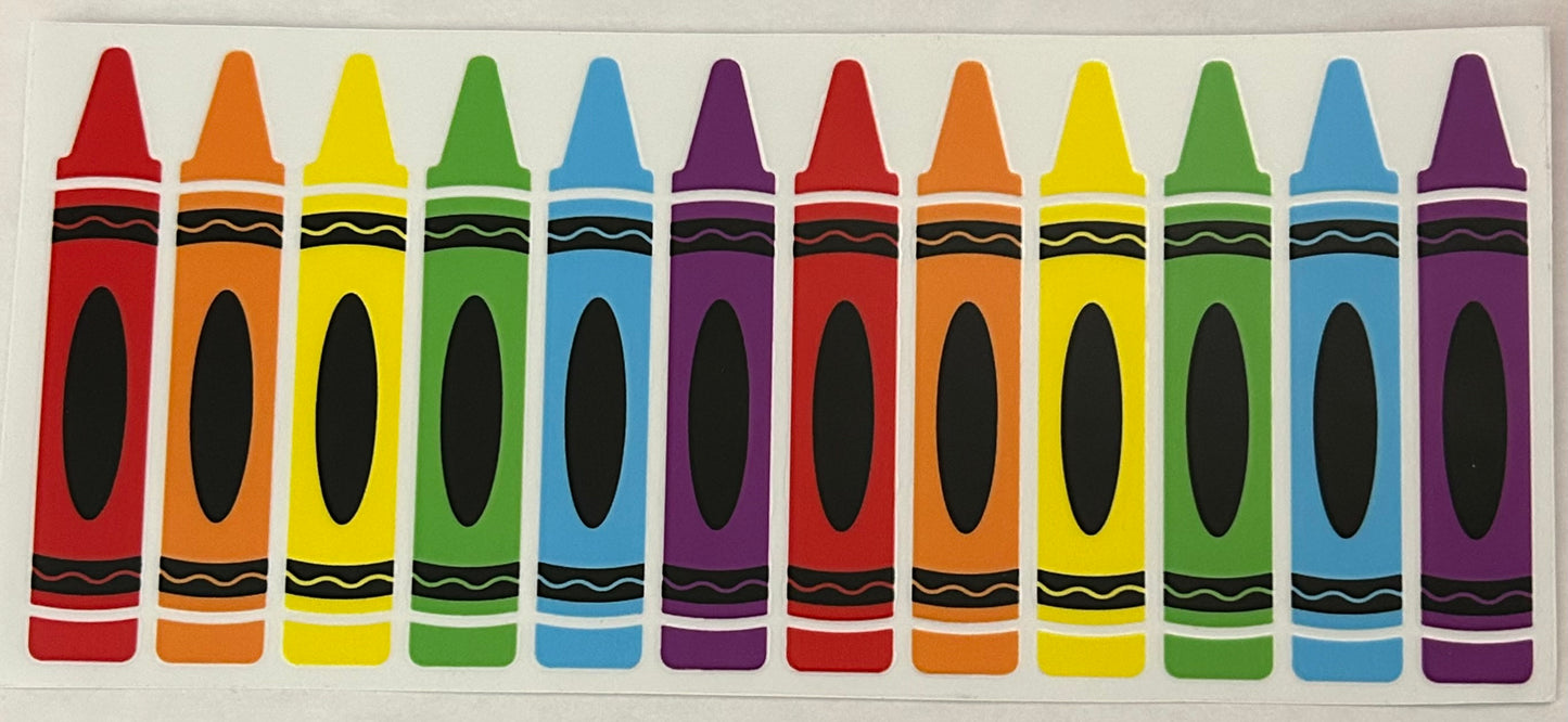 Crayon Cup Wraps