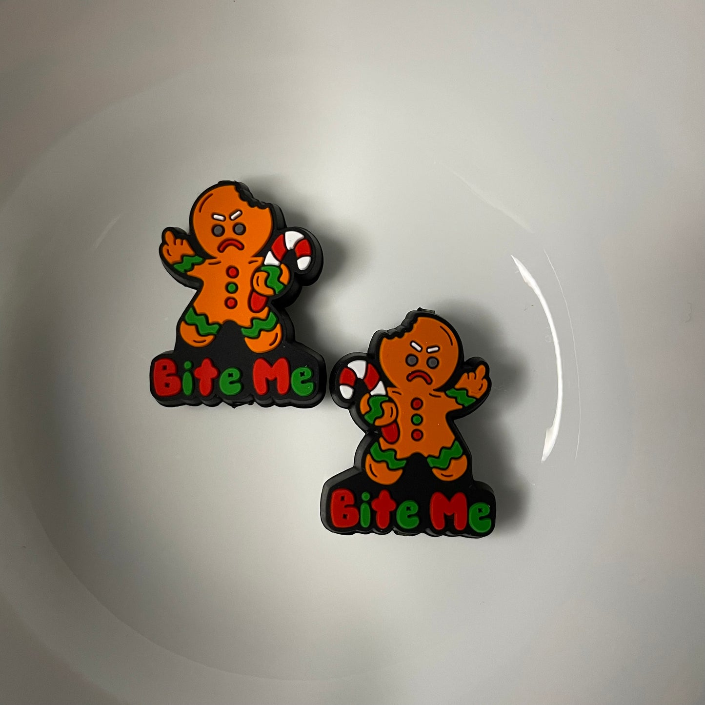 Angry Gingerbread Focal Bead