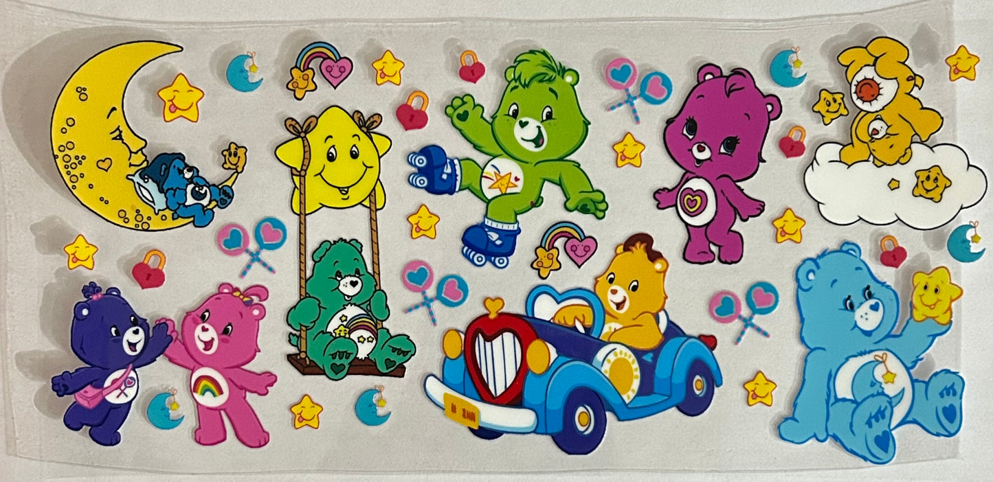 Care Bear Cup Wraps