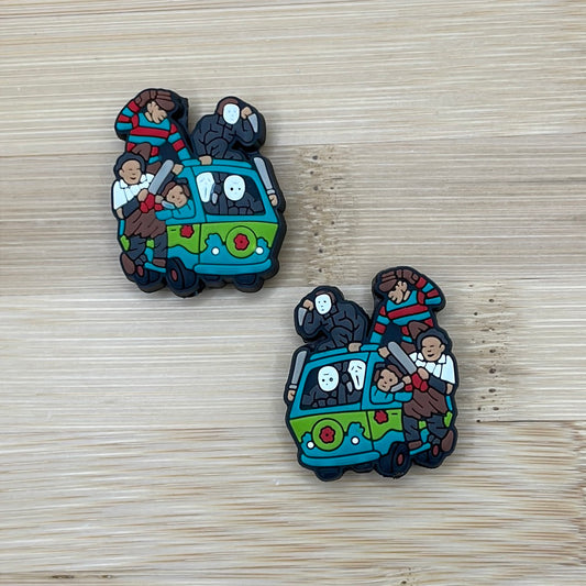 Killer Movie Men in Scooby Van Focal Bead