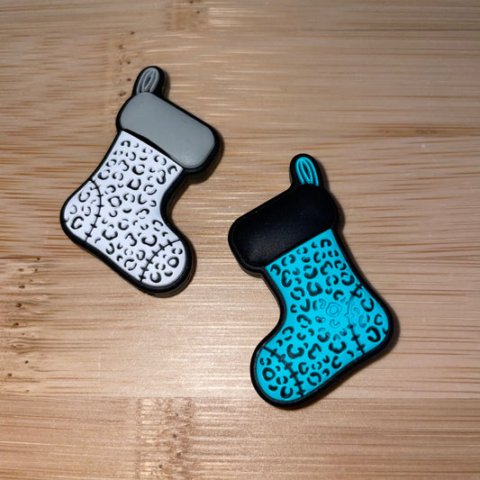 Cheetah Stockings Focal Bead